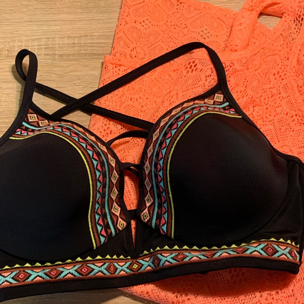Swimsuit Top and Dress Coverup